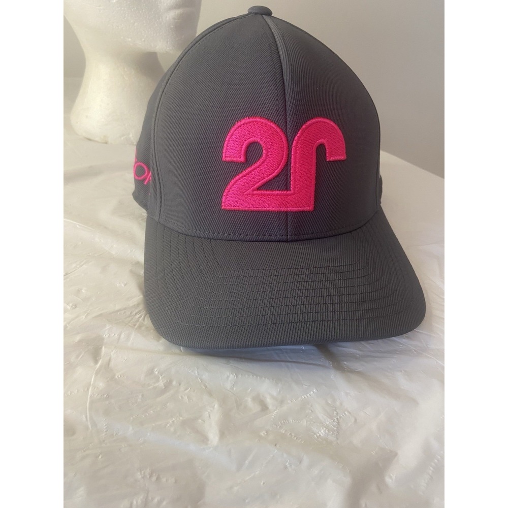 Unisex‎ G/FORE Gray/ Pink Embroidered Adjustable Hat-NWOT- Rare Find